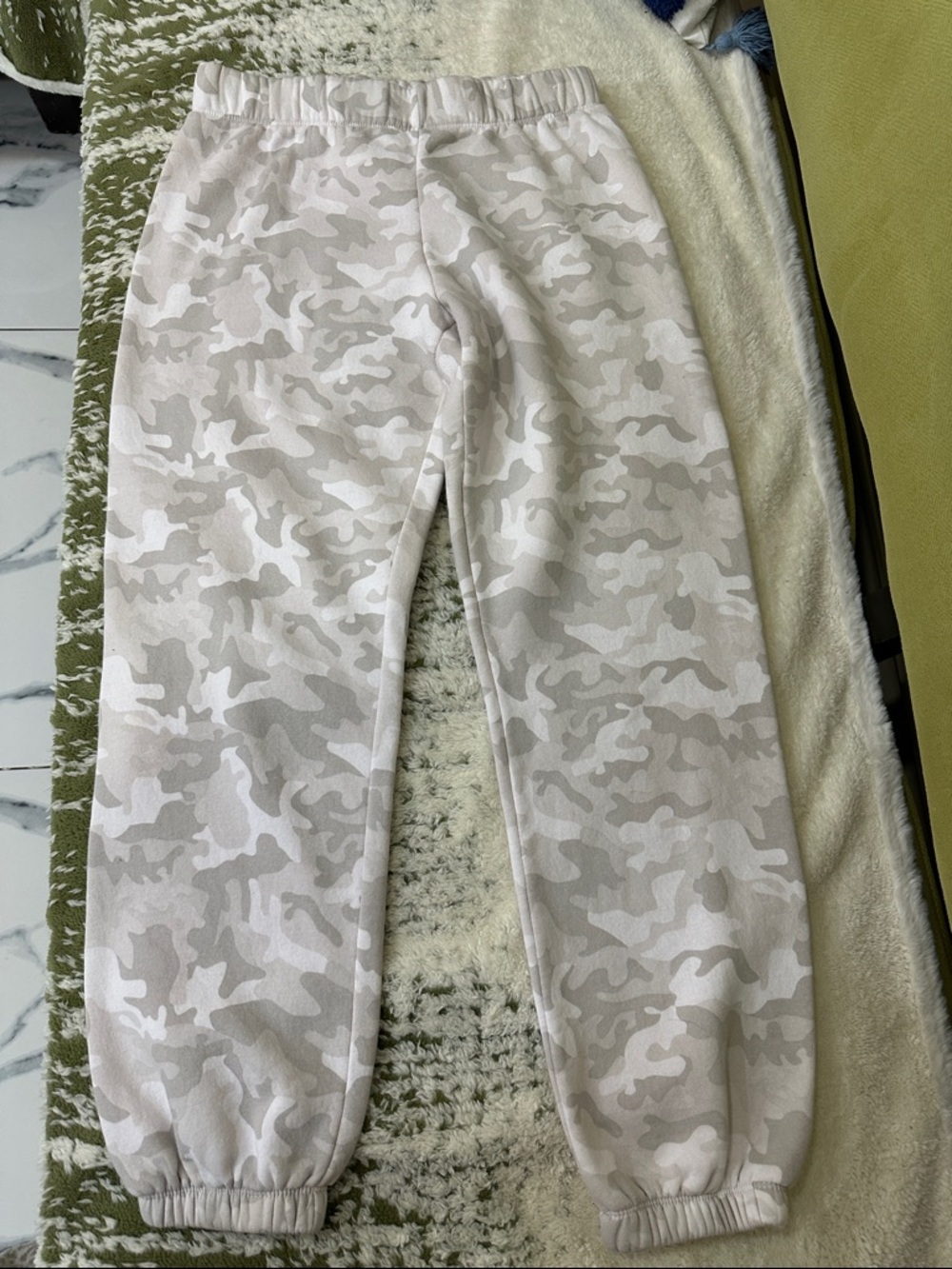 Women’s Beige Camo Joggers - Brand Unspecified